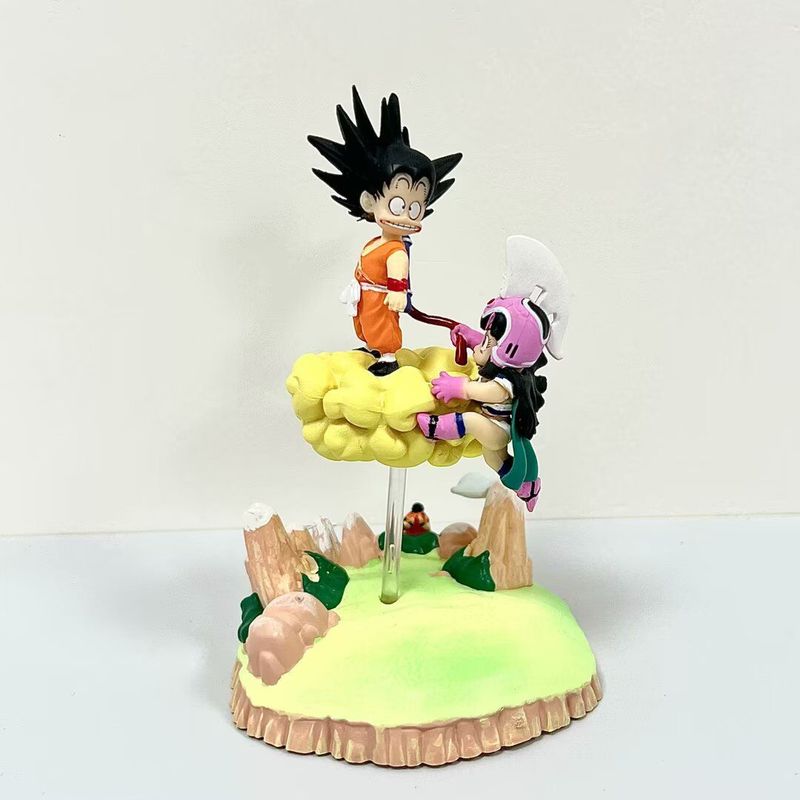Vintage Collectible Figurines - 11cm Anime Dragon Ball Figure Son