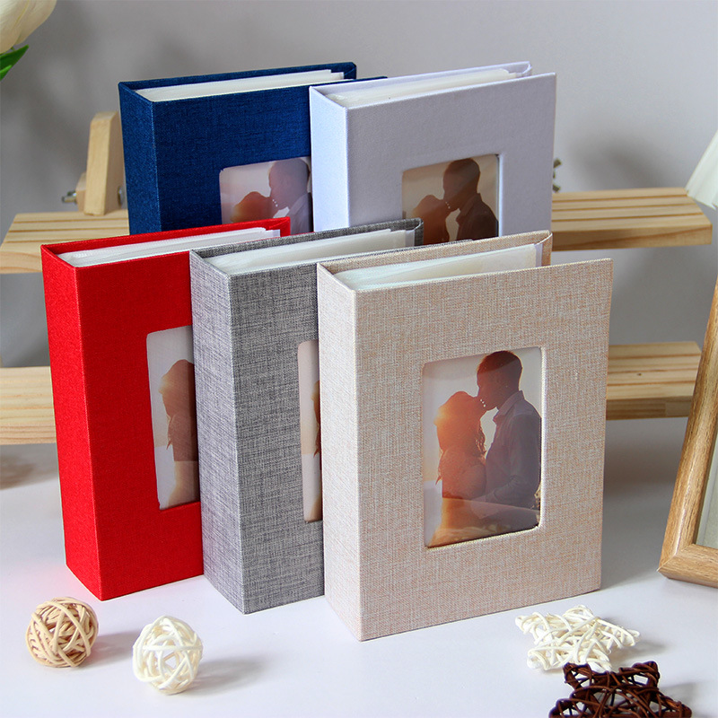 Polaroid Photo Album - 1 linen cover 6-inch photo album,