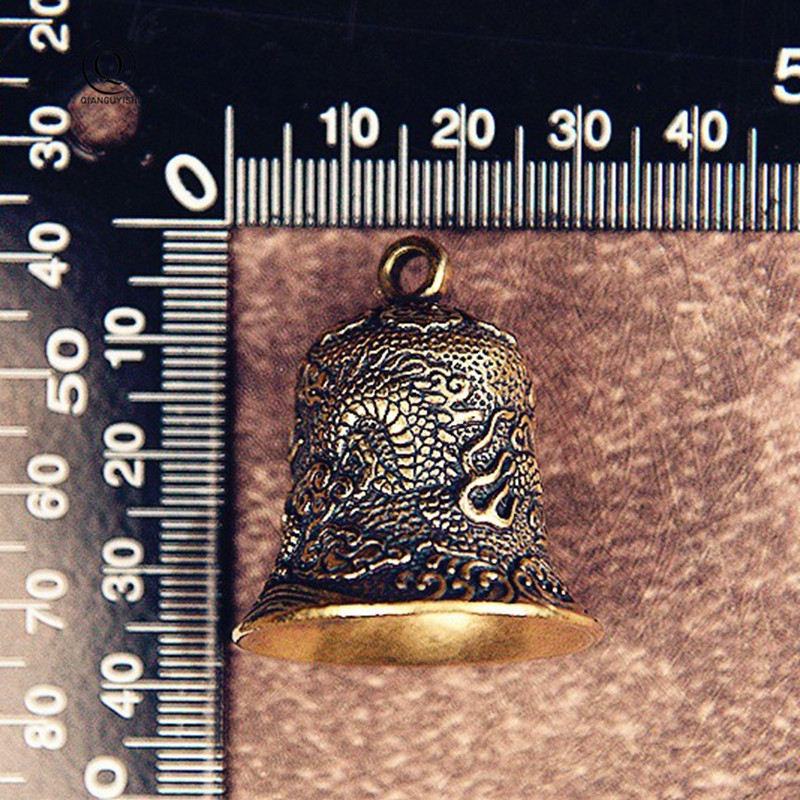Vintage Brass Bell Carved Drag - đánh giá và giá Vintage Collectible Bells