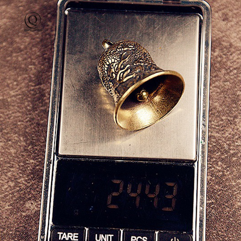 Vintage Brass Bell Carved Drag - đánh giá và giá Vintage Collectible Bells