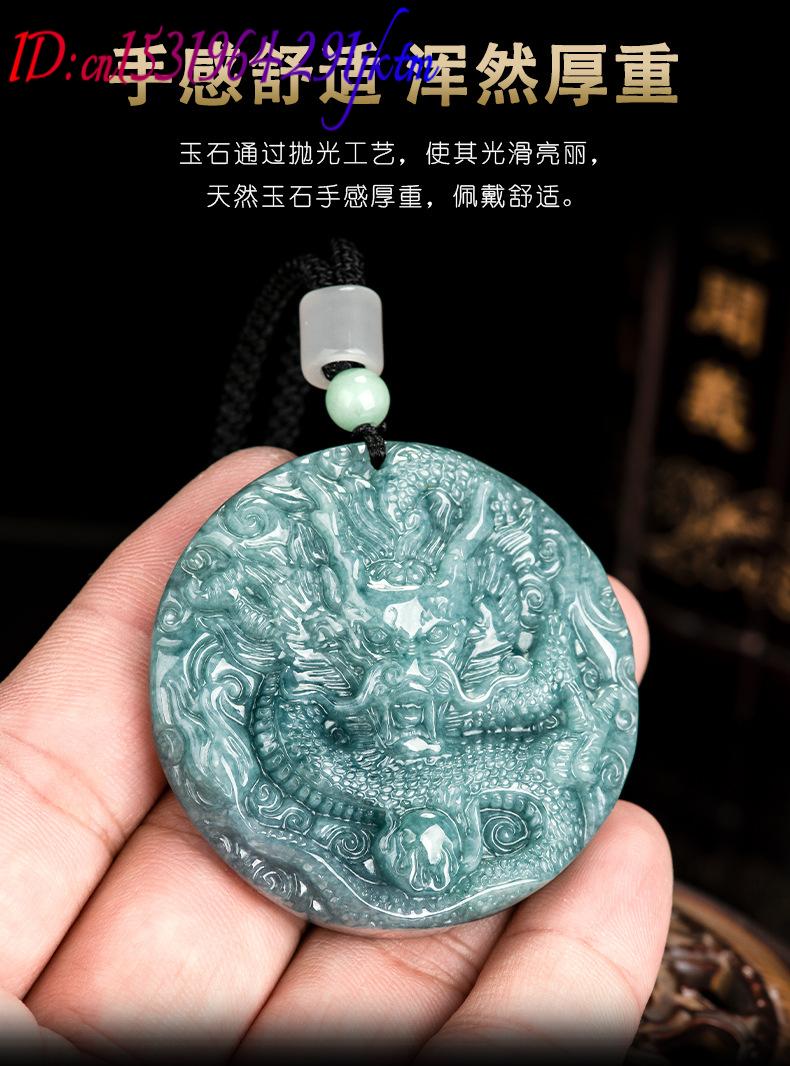 Burmese Jadeite Dragon Pendant - đánh giá và giá Vintage Necklace