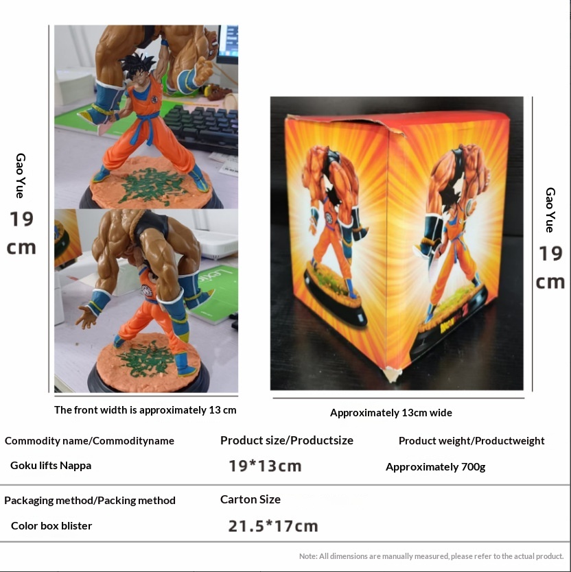 Dragon Ball Z Goku Carrying Na - đánh giá và giá Vintage Collectible Figurines