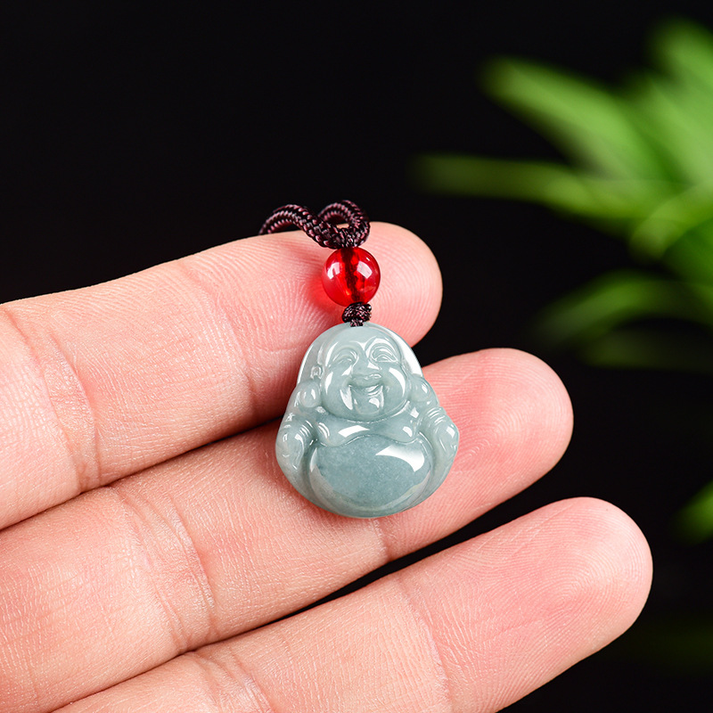 Myanmar Jadeite Guanyin Buddha - đánh giá và giá Vintage Necklace