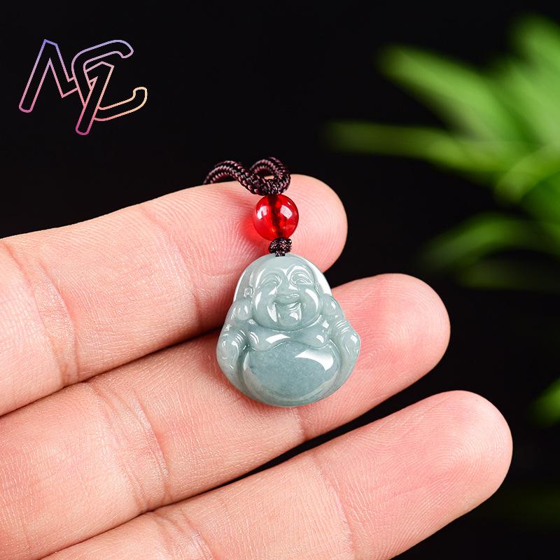 Myanmar Jadeite Guanyin Buddha - đánh giá và giá Vintage Necklace