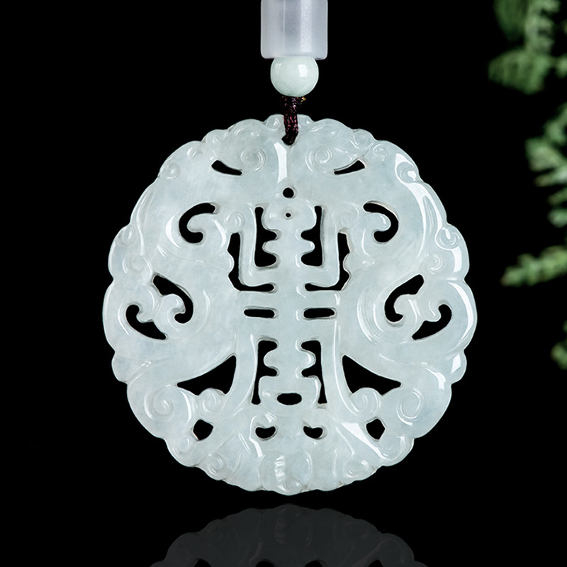 Burmese Jadeite Dragon Pendant - đánh giá và giá Vintage Necklace