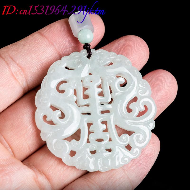 Burmese Jadeite Dragon Pendant - đánh giá và giá Vintage Necklace
