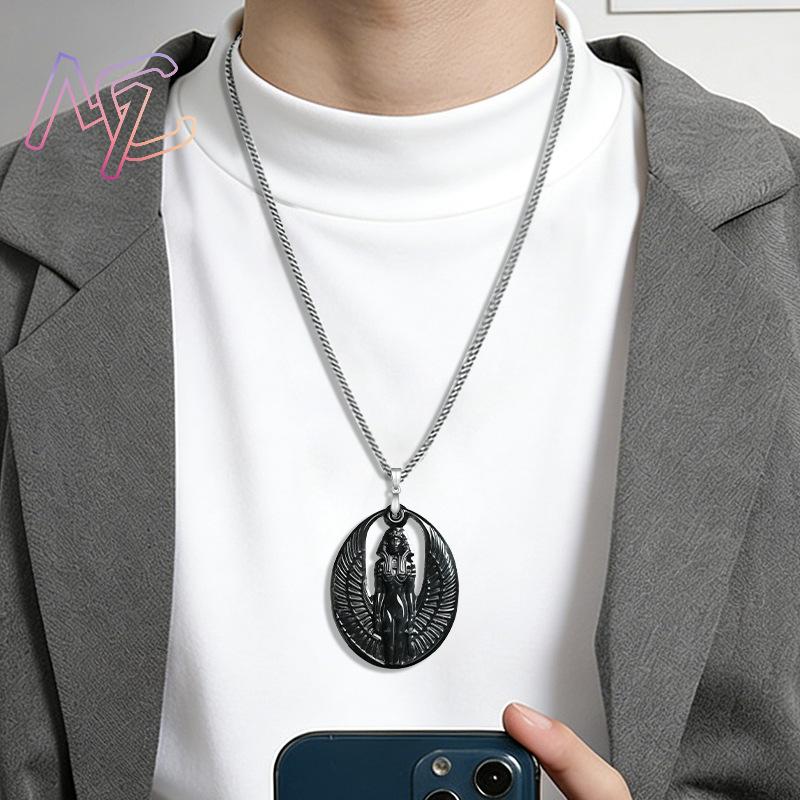 Myanmar Jadeite Isis Pendant N - đánh giá và giá Vintage Necklace