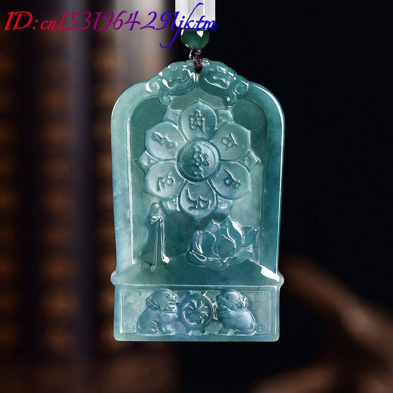 Natural Burmese Jadeite Guanyi - đánh giá và giá Vintage Necklace