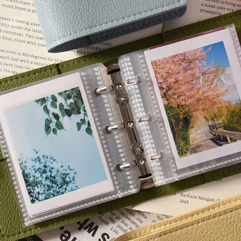 Mini Faux Leather Pocket Photo - đánh giá và giá Polaroid Photo Album