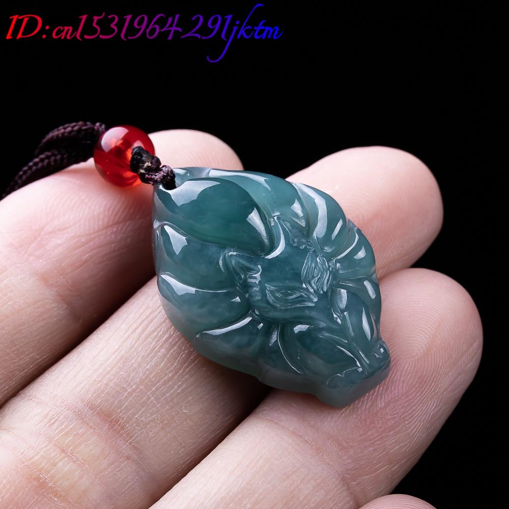 Natural Burmese Jadeite Fox Pe - đánh giá và giá Vintage Necklace