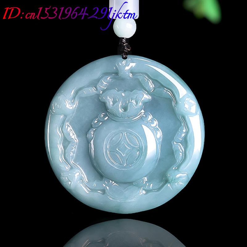Burmese Jadeite God of Wealth  - đánh giá và giá Vintage Necklace