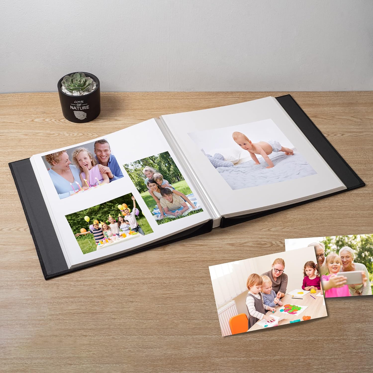 Album Self-adhesive Scrapbook  - đánh giá và giá Polaroid Photo Album