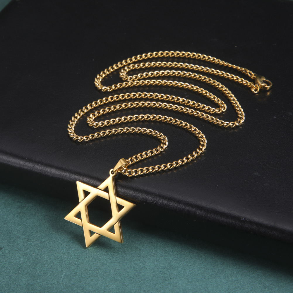 Stainless Steel Star of David  - đánh giá và giá Vintage Necklace
