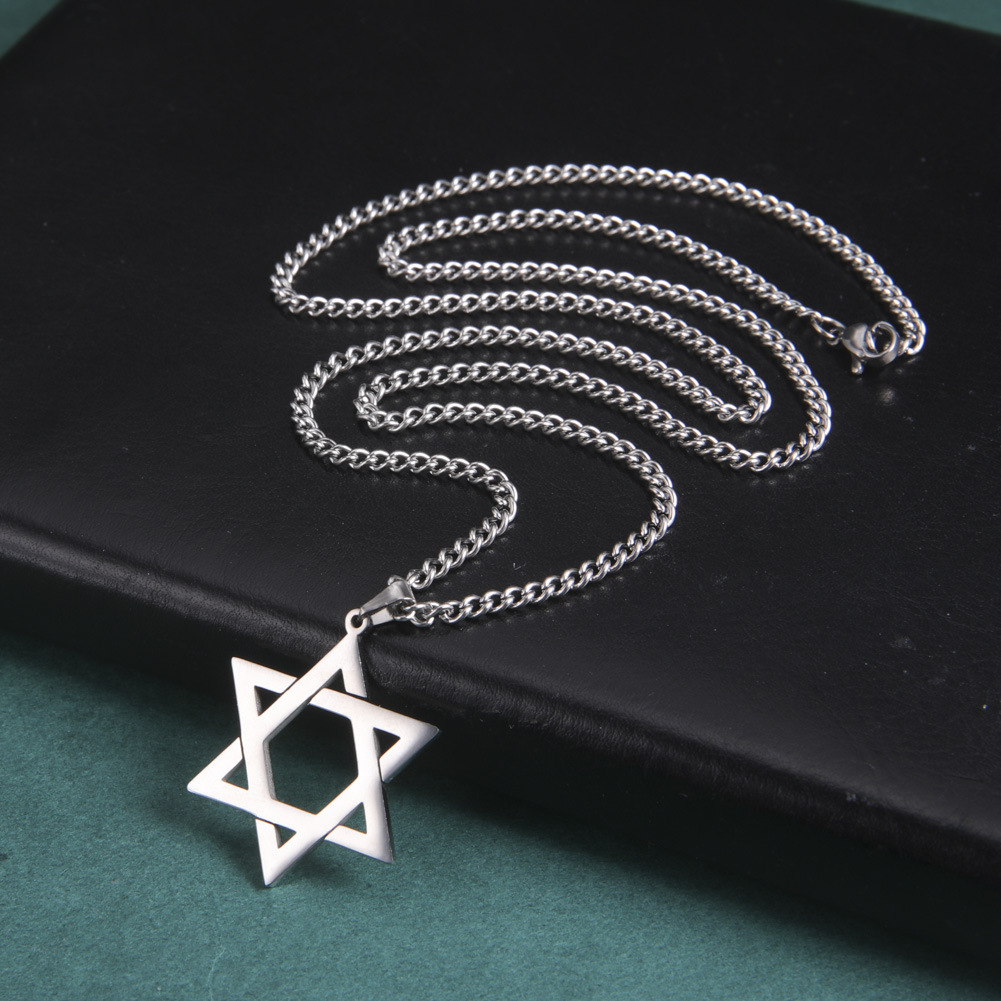 Stainless Steel Star of David  - đánh giá và giá Vintage Necklace