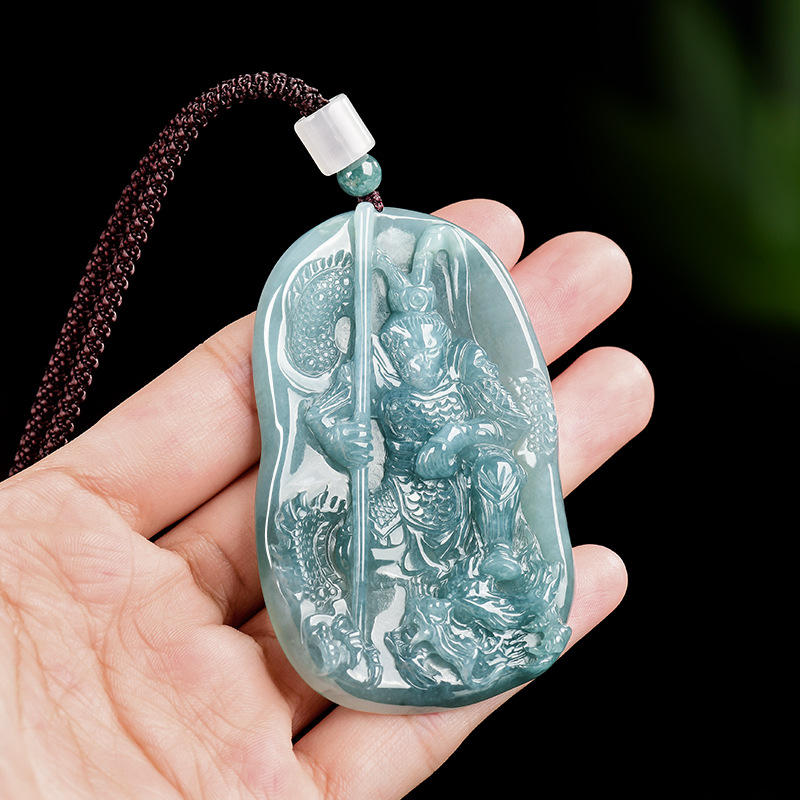 Burmese Jadeite Monkey King Pe - đánh giá và giá Vintage Necklace
