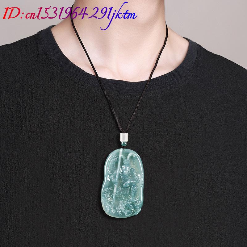 Burmese Jadeite Monkey King Pe - đánh giá và giá Vintage Necklace