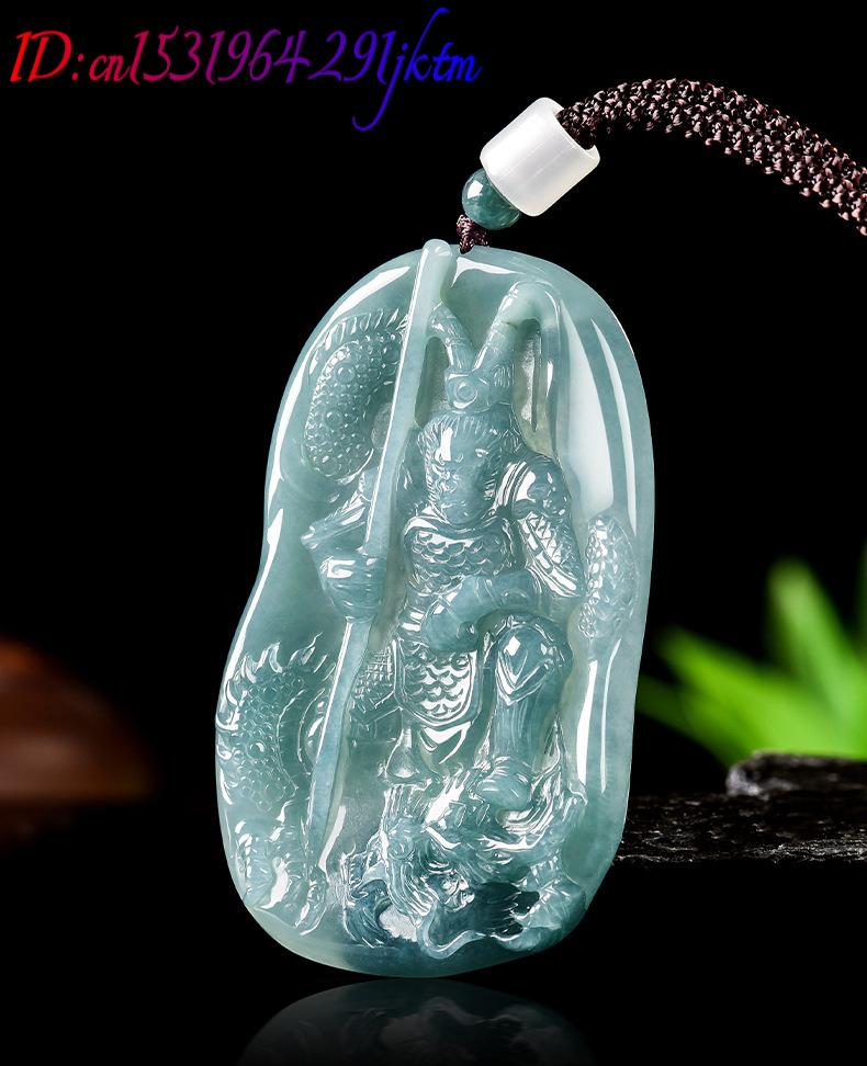 Burmese Jadeite Monkey King Pe - đánh giá và giá Vintage Necklace